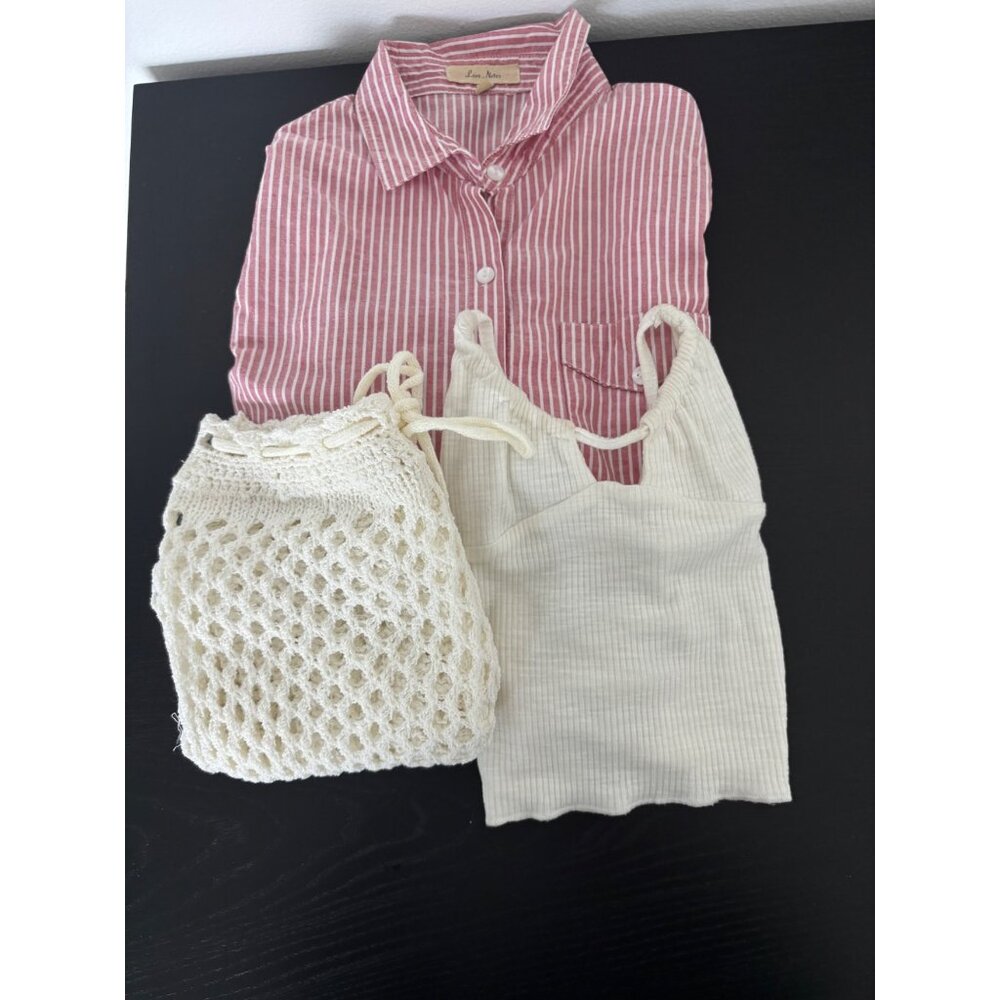 Americana 3 Piece Resort Wear Bundle Small Retro Beachy Summer Coastal Vacation